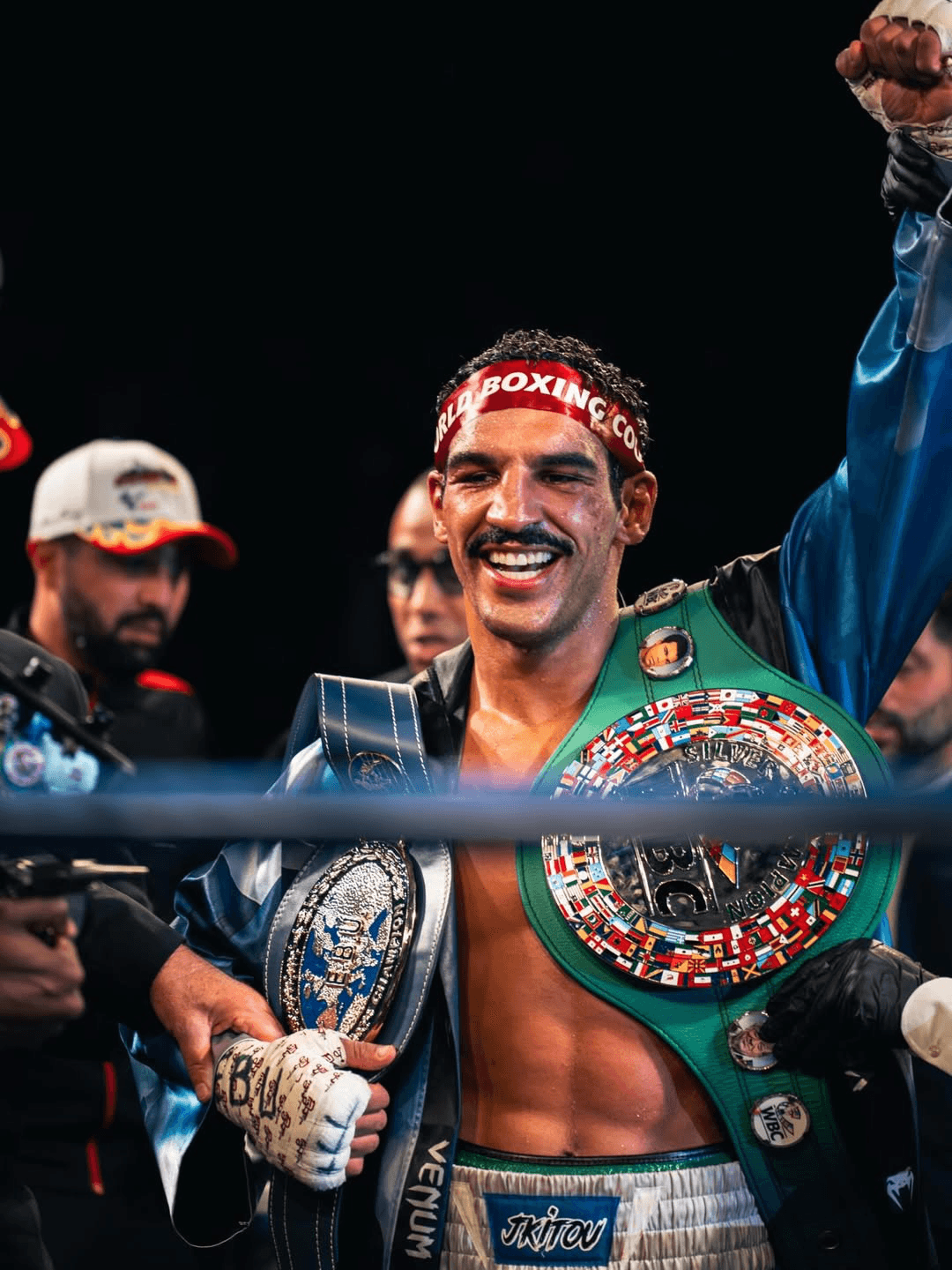 Bilel Jkitou — WBC Silver Middleweight Champion, Paris
