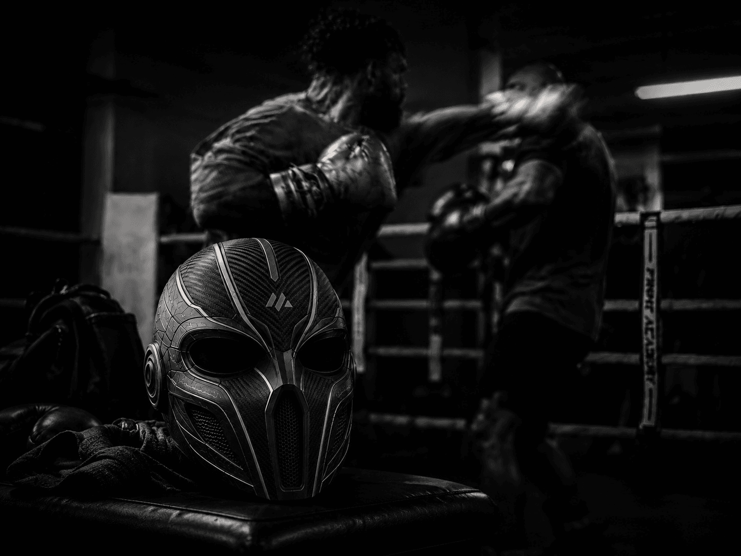 Portrait — The Masked Founder